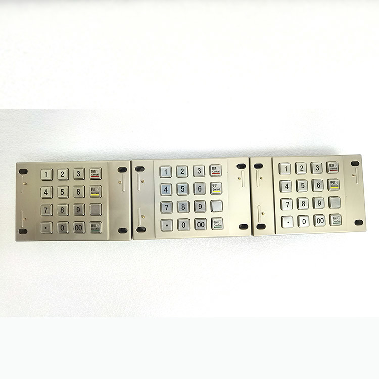 ATM Nakit Ödeme Kiosk için PCI 4.0 Sertifikalı Şifreleme EPP Pin Pad