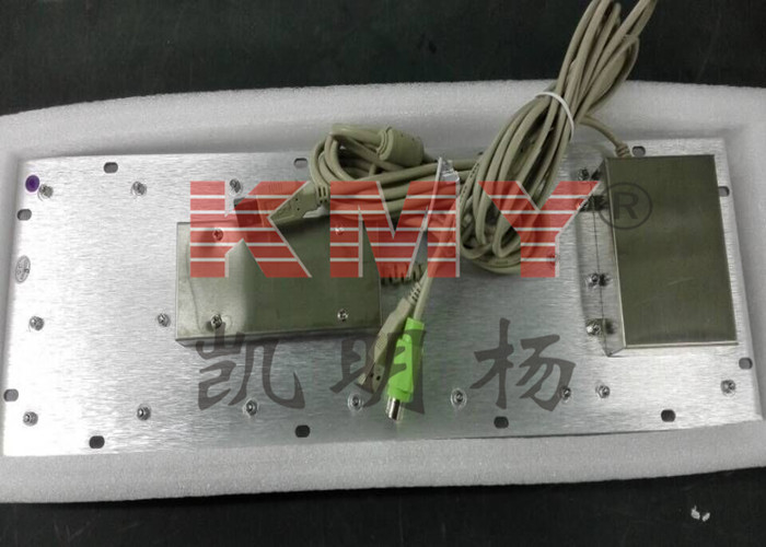 65 Tuşlu Standart Kiosk Metal Klavye, İşaretleme Cihazı İztopu ve USB bağlantı noktası
