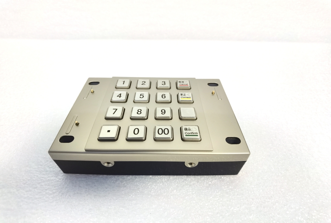 RoHS FCC 87.5 X 91.5mm 1.2KG ATM Pin Pad Banka Makinesi Tuş Takımı