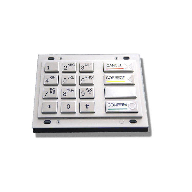 ATM Makinesi için PCI 4.X Sertifikası 16 Anahtar 3 DES Şifreli Pin Pad